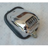 ZADNÍ SVĚTLO - PLECHOVÉ CELÉ - (CHROM)